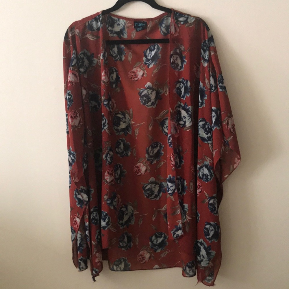 Summery Floral Kimono